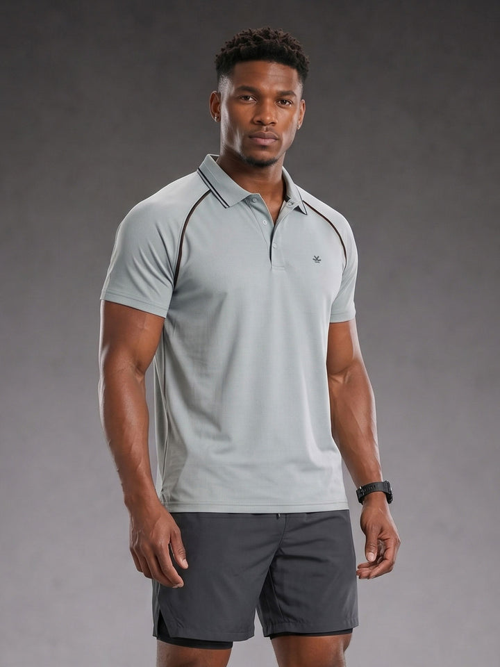 Nylon Polo | Active |  Grey