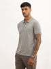 Tiping Collar 100% Cotton Polo T-Shirt | Grey | WWTS246F