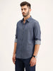Solid Regular Fit Shirt | Blue