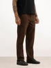 Solid Loose Fit Trouser | Brown