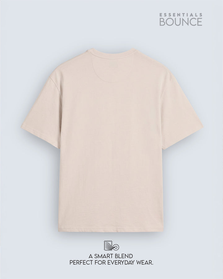 No Brainer Bounce Oversized T-Shirt | Essential | Beige