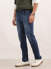 Washed Slim Fit Denim Jeans | Blue