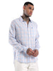 Blue Lined Classic Check Shirt