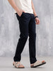 Men's Casual Slim Fit Trousers | Navy Blue