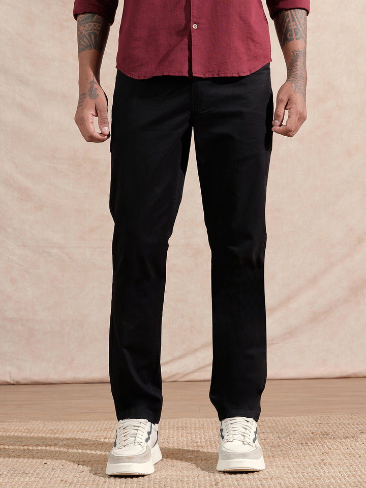 Classic Slim Fit Trouser | Black