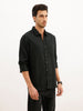 Solid Regular Fit Full Sleeve Shirt | Dark Green | WWSH9193F