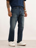 Heavy Faded Anti Fit Denim Jeans | Blue | WJN0200AT2103S