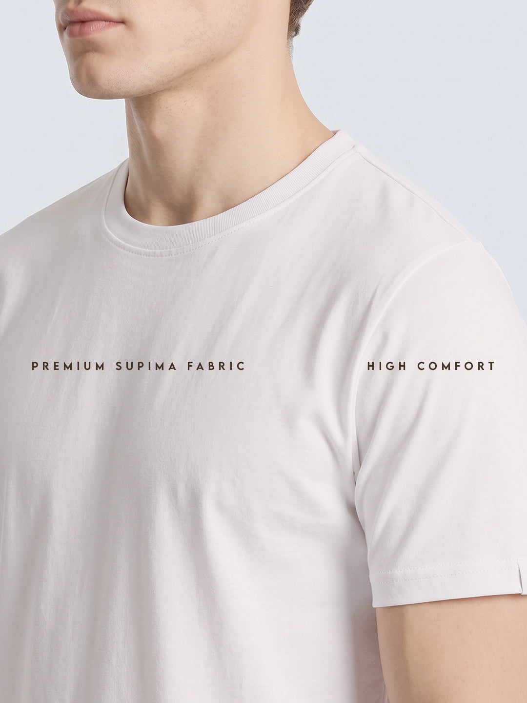 Essential Supima Crew Neck T-Shirt | Essential | White