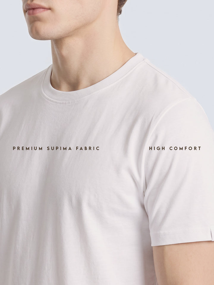 Essential Supima Crew Neck T-Shirt | Essential | White