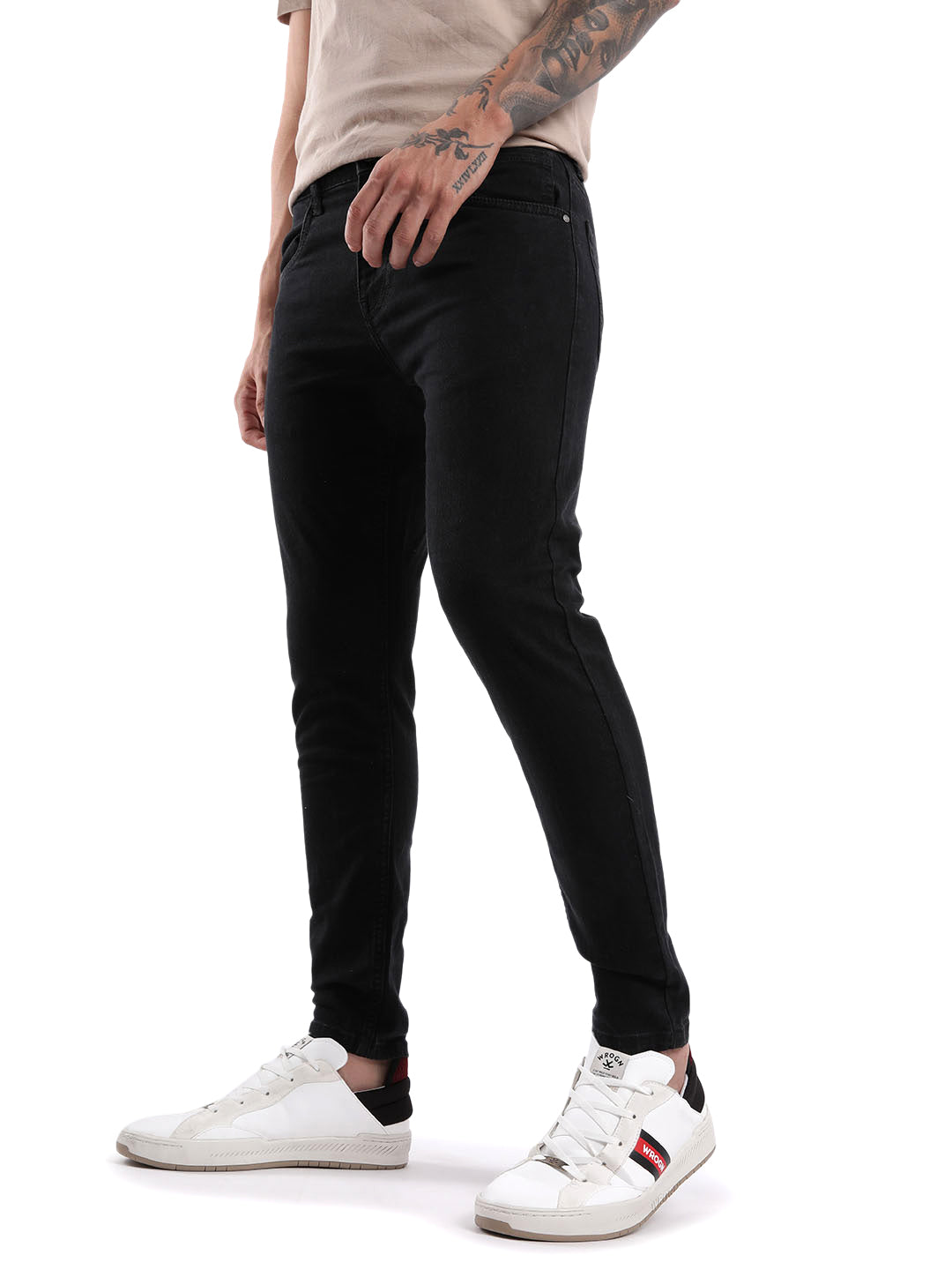 Elite Twill Black Jeans