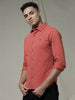 Solid Woven Rust Shirt