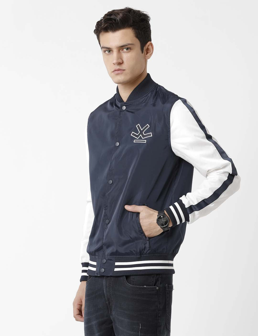 Wrogn Navy Bomber Jacket