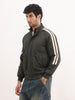 Clasic Comfort Fit Side Stripe Jacket | Olive