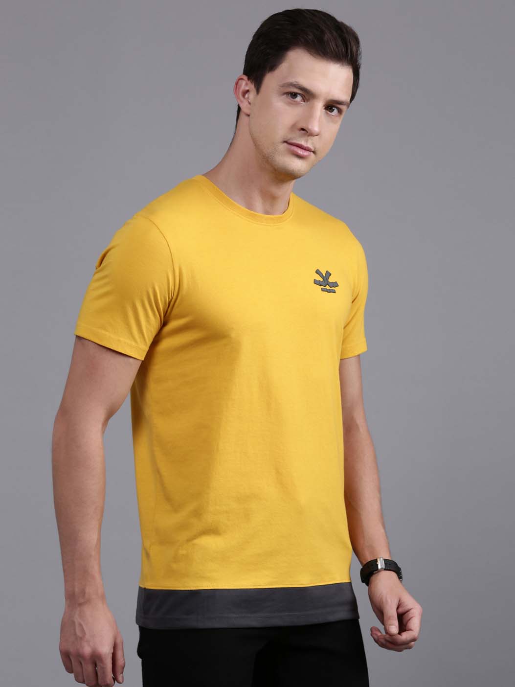 Yellow Layered Look T-Shirt