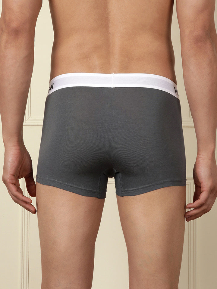 Soft Cotton Solids & Print 3-Pack Trunks