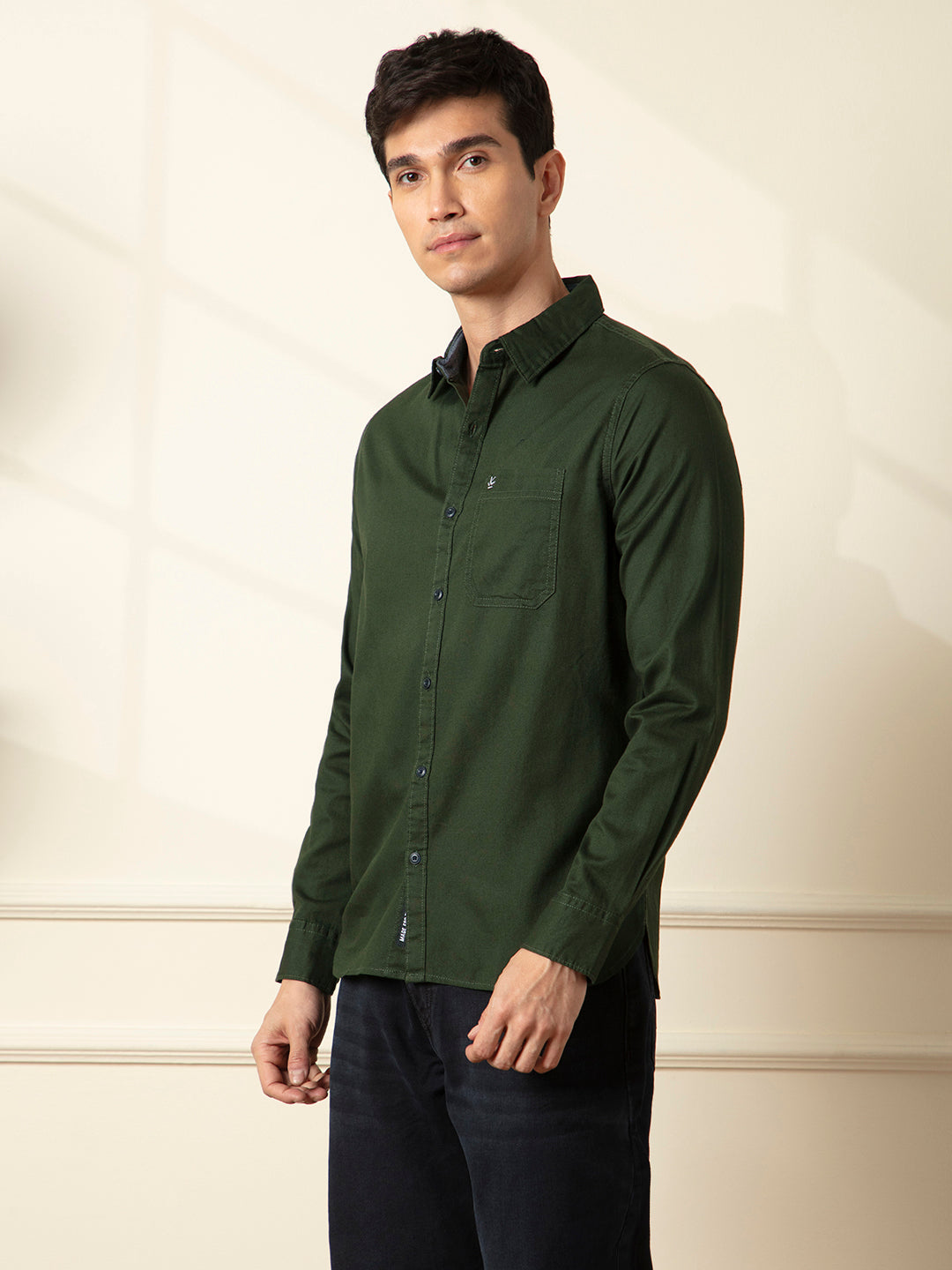 Solid Prime Olive Shirt