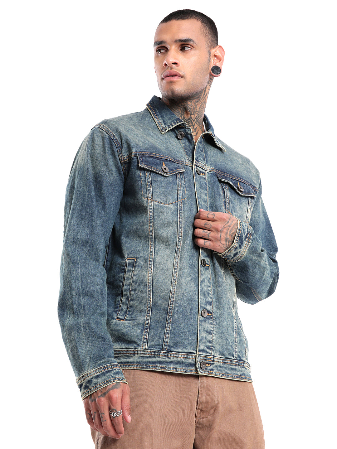 Blue Denim Trucker Jacket