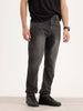 Faded Relaxed Fit Denim Jeans | Dark Grey