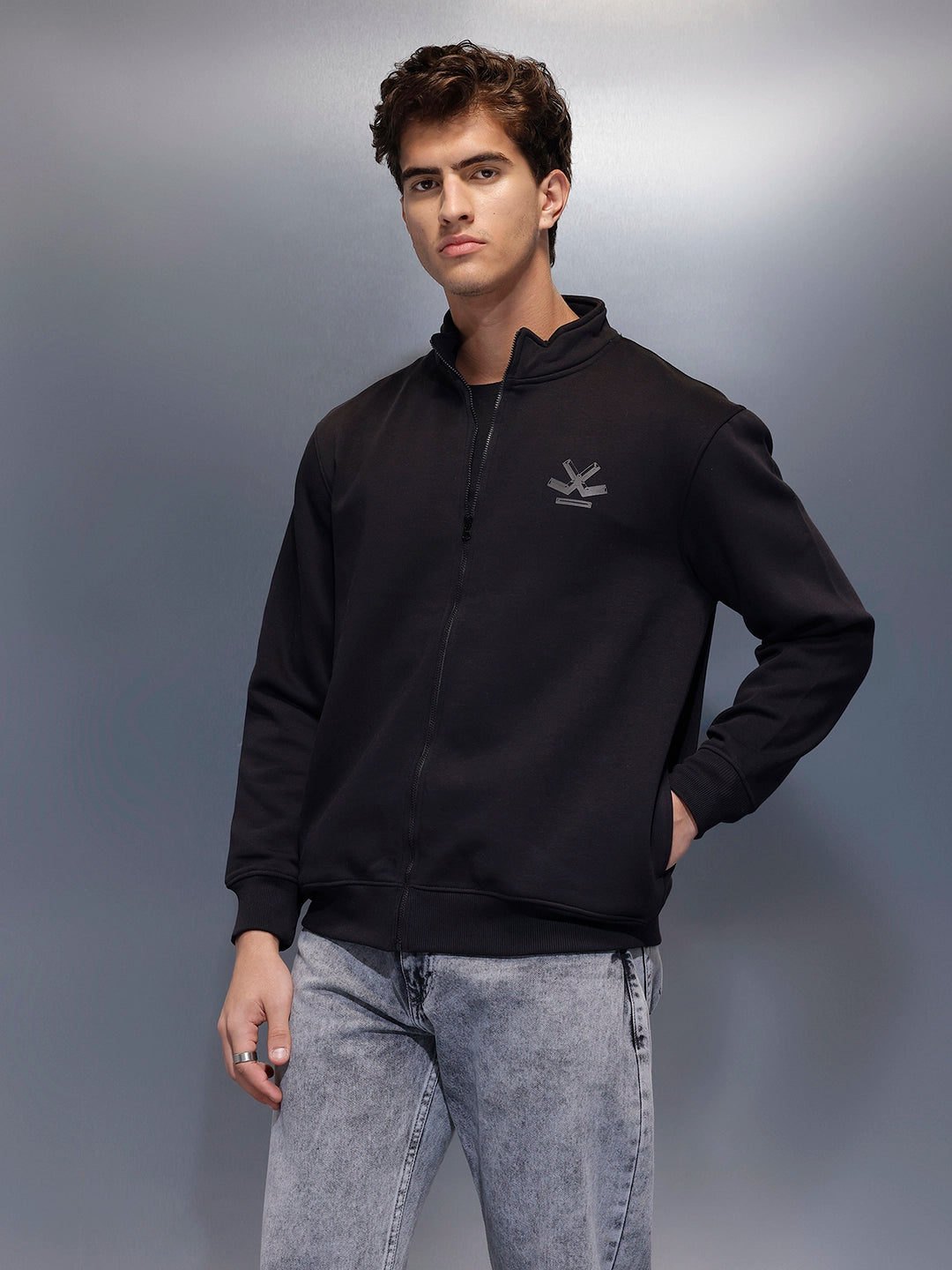 Men's Comfort Fit Sweatshirt | Black
