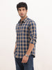 Classic Regular Fit Checkered Shirt | Peach