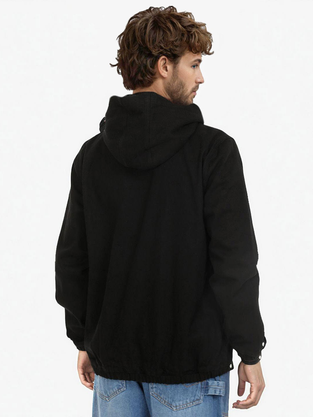 Storm Black Hooded Jacket