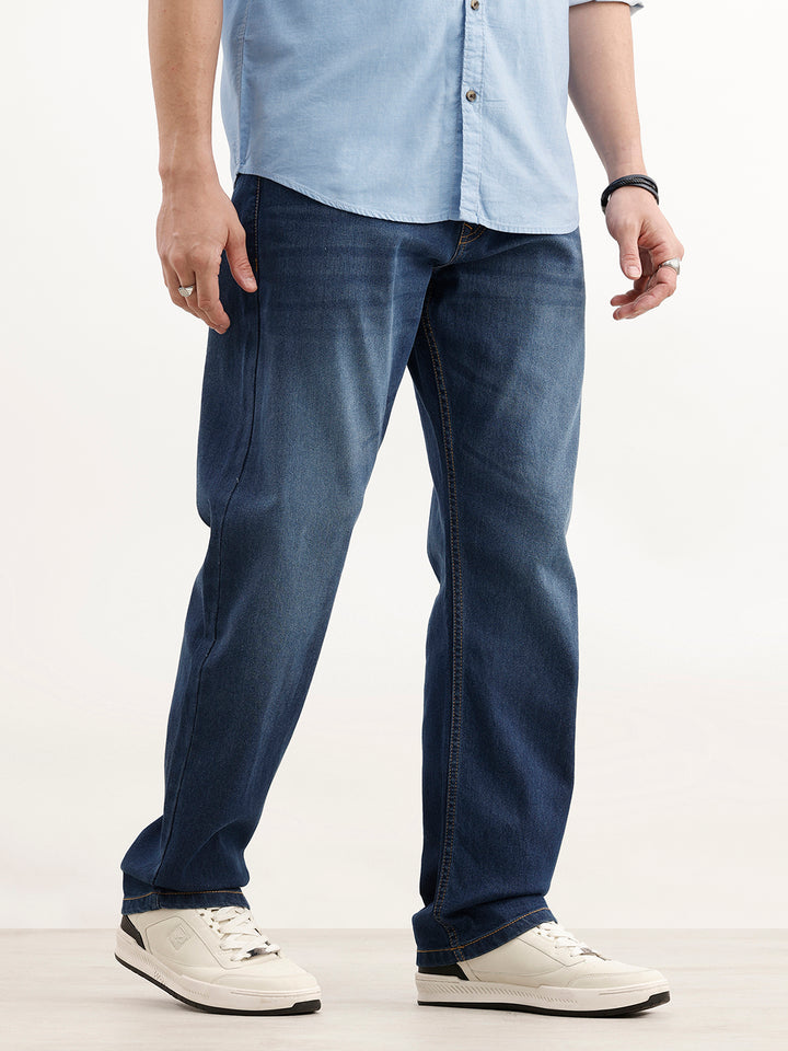Classic Anti-Fit Denim Jeans  | Blue