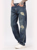 Distressed Blue Anti Fit Jeans