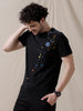 Paint Splash Slim Fit T-Shirt