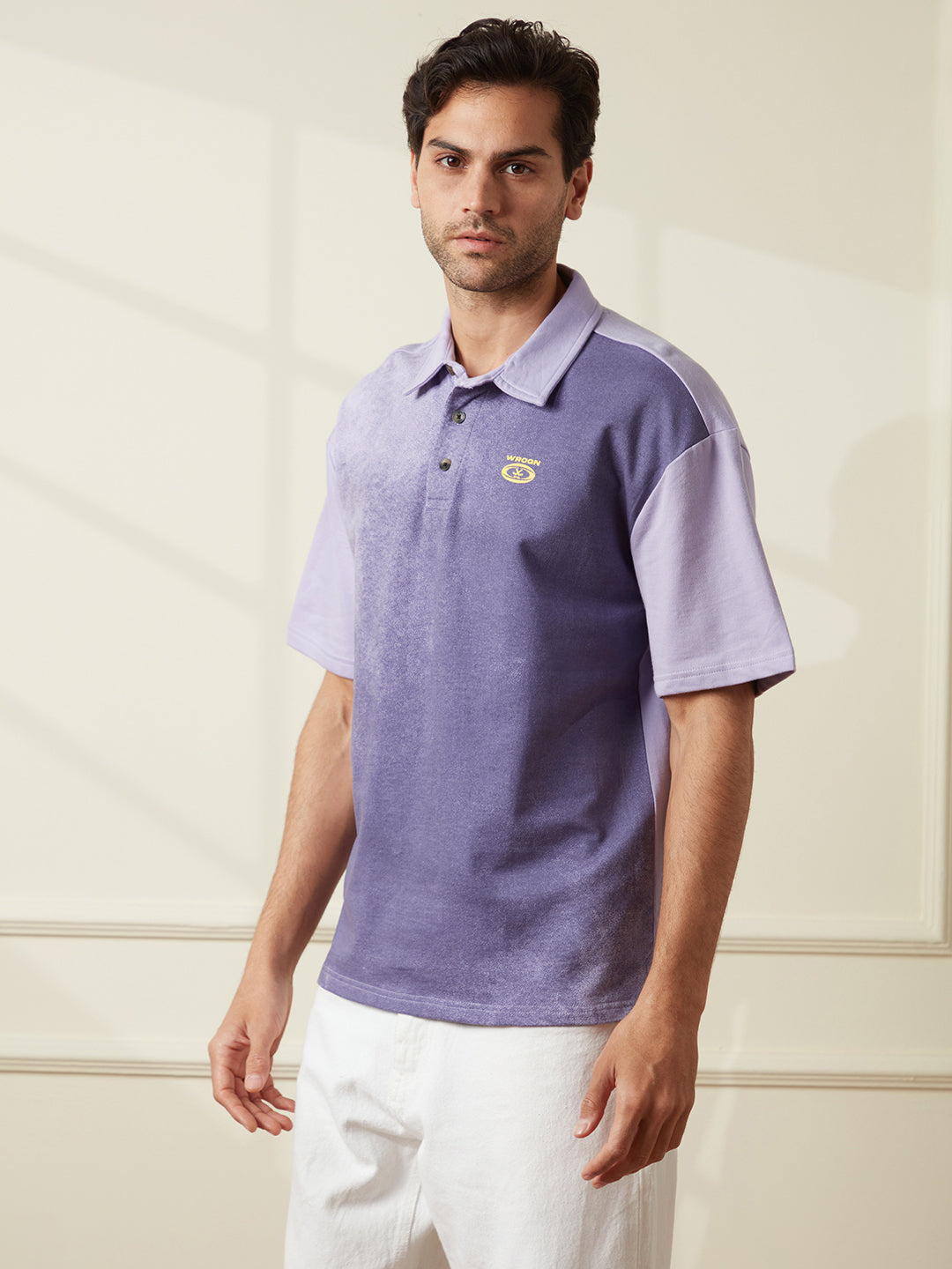 Purple Shadow Polo T-Shirt