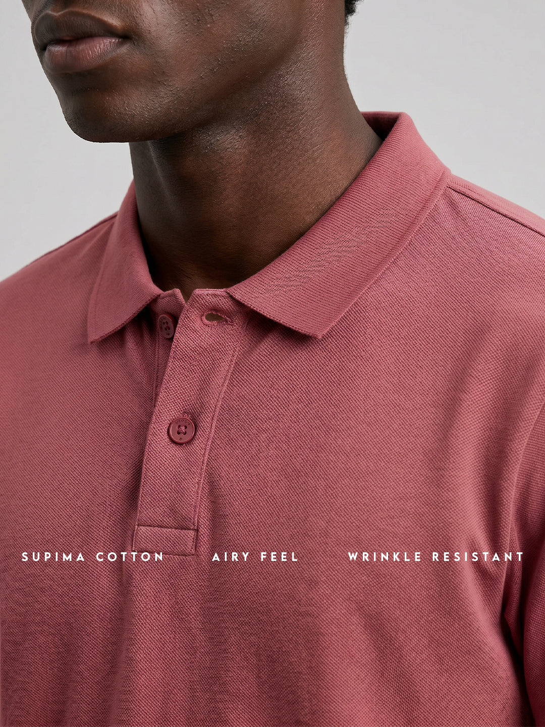 Essential Supima Polo T-Shirt | Essential | Wine