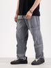 Classic Loose Fit Denim Cargo   |  Grey