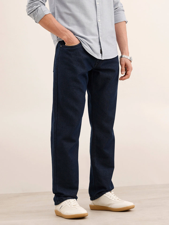 Anti Fit Denim Jeans | Dark Blue
