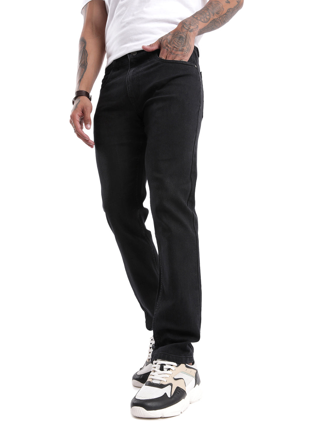 Urban Black 5 Pocket Jeans