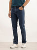 Washed Straight Fit Denim Jeans | Blue
