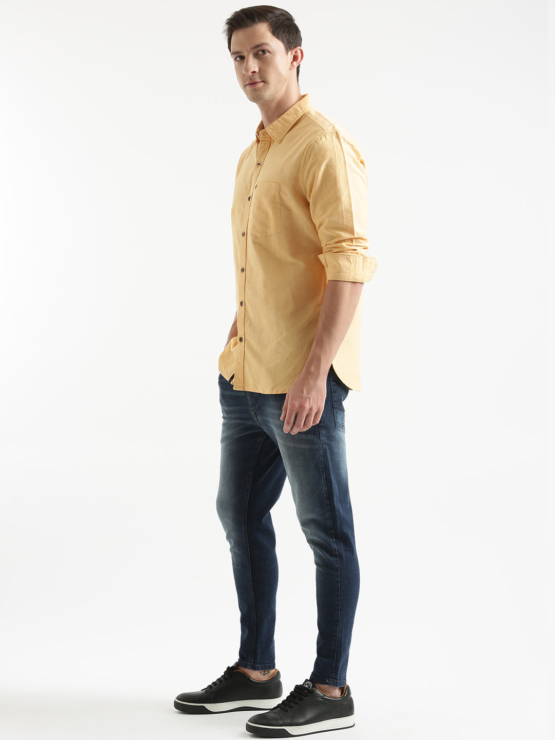 Sleek Charm Solid Shirt