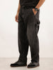 Classic Washed Loose Fit Carpenter Denim Jeans | Black