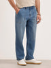 Loose Fit Denim Jeans | Blue