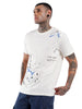 Paint Splash Printed White T-Shirt