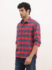 Comfort Fit Checkered Shirt | Red