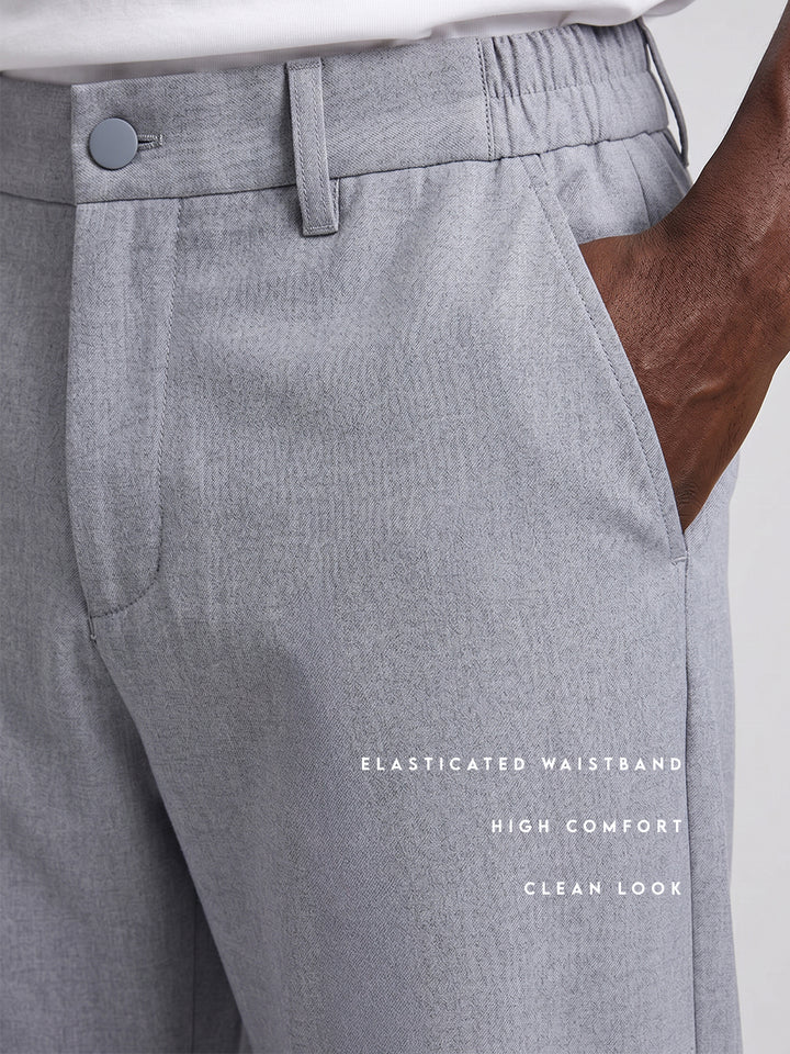Travelite Straight Fit Trousers | Essential |  Grey