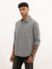 Regular Fit AOP Shirt | Dark Grey