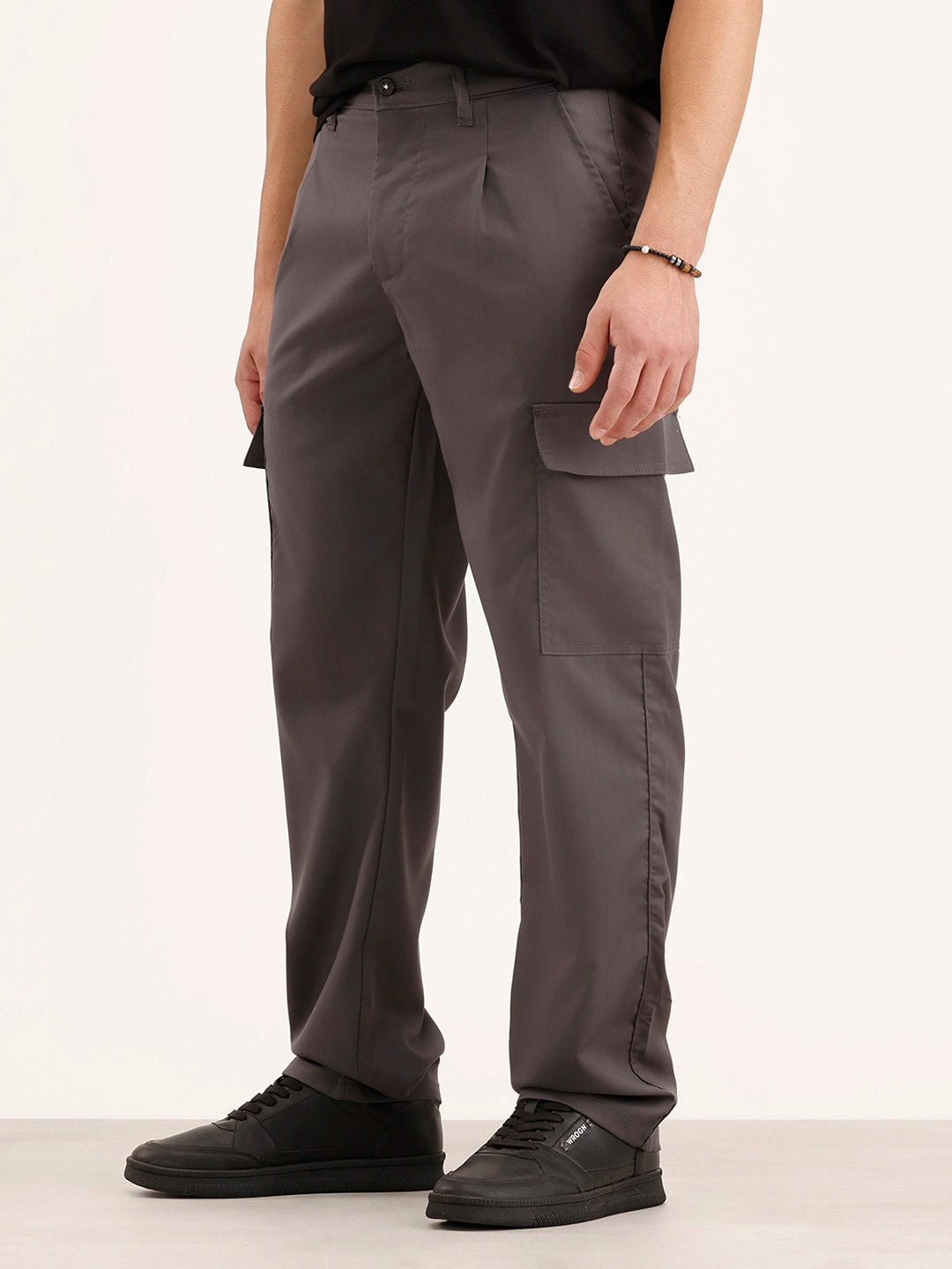 Anti Fit Cargo Trouser | Dark Grey