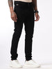 Classic Black Slim Tapered Jeans