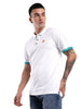 White Pique Basic Polo T-Shirt