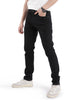 Midnight Black Slim Fit Denim Jeans