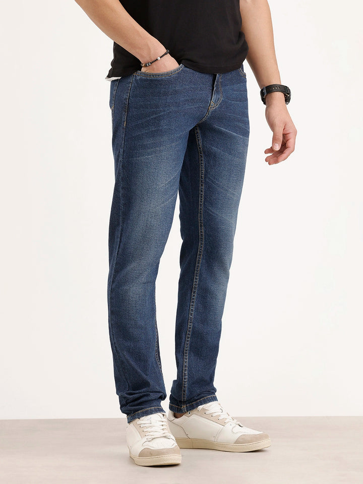 Slim Fit Denim Jeans | Blue