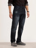 Relaxed Fit Faded Denim Jeans | Blue