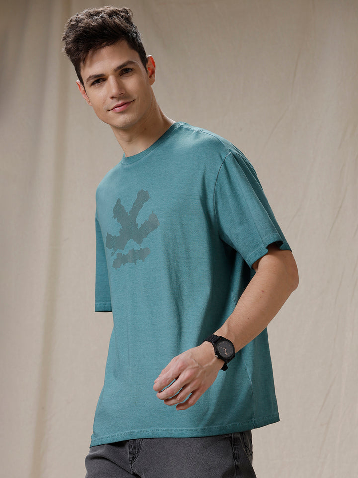 Wrogn Fade Oversized T-Shirt