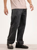 Loose Fit Washed Denim Jeans | Grey