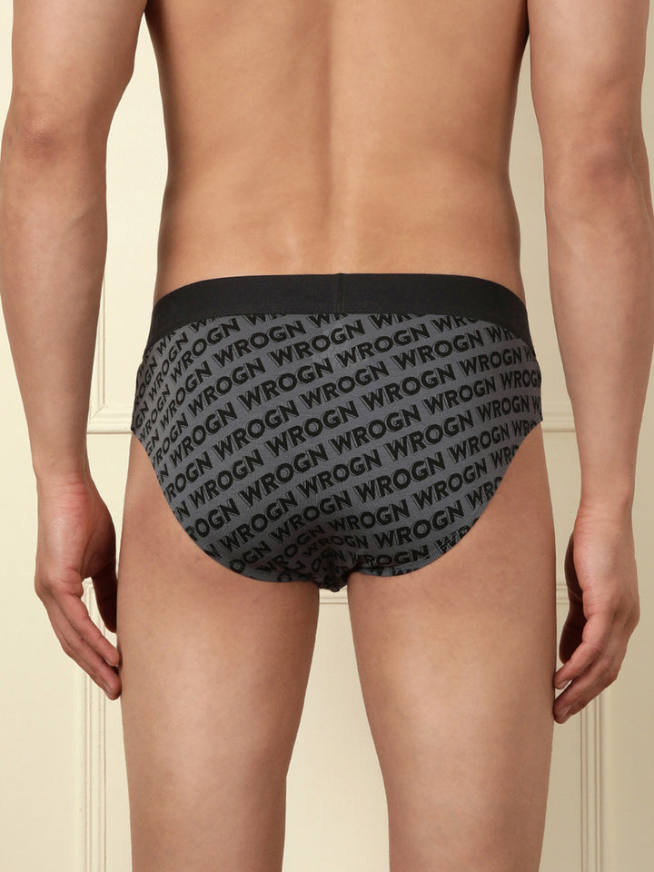 Pure Comfort Solid & Print Pack of 2 Briefs